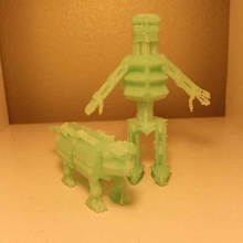 genesi drago cane gioco giocattolo 3d print model - Mito3D