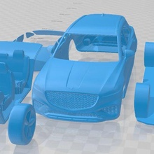 genèse gv70 sport 2020 imprimable voiture Jeu fente scalextric tamiya rc miniz loisir micro 3d print model - Mito3D