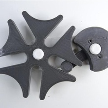geneva drivemaltese cross tool engineering gear gears indexer mechanism wheel mechanical simple print 3d print model - Mito3D