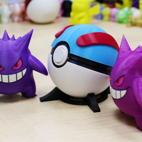 gengar -- pokemon Spiel 3D print model - Mito3D