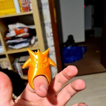 gengar anel jóias pokemon 3d print model - Mito3D