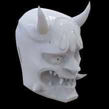 genji oni maschera di overwatch arte 3d print model - Mito3D