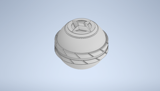 genshin impact chevreuse grenade 3d print model - Mito3D