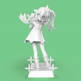 Genshin impacto nahida ataque pose jogos mihoyo senhor dendro arconte 3d print model - Mito3D