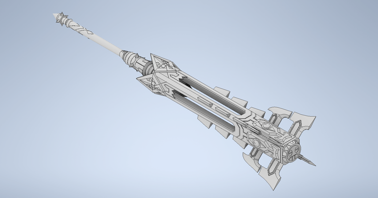 genk etki konuşma çubuk fontaine oyuncak kostüm oyunu claymore kulüp destek 3d print model - Mito3D