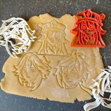 genshin impatto biscotto frese taglierina Giochi biscotti carattere hu xiao zhongli 3d print model - Mito3D