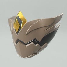 genk etki kuki Shinobu maske video oyun sahne Kostüm oyunu 3d print model - Mito3D