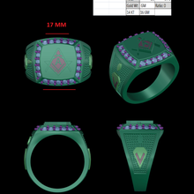 gent ring jewelry 3d print model - Mito3D