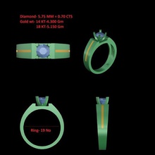 messieurs de l'anneau bijoux gents 3d print model - Mito3D