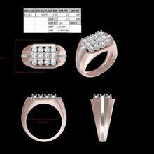 gents ring jewelry gr man 3d print model - Mito3D