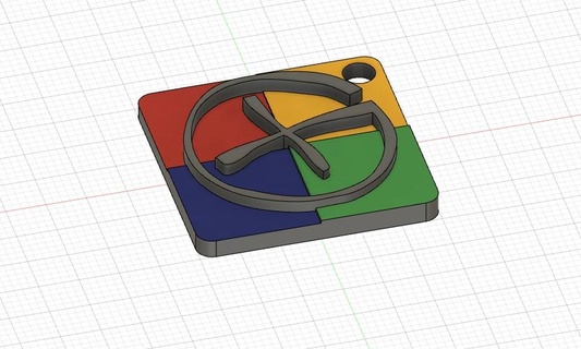 yer önbellek anahtarlık coğrafya geocaheing anahtar Zincir 3d print model - Mito3D