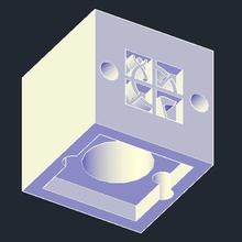 geocaching box game 3d print model - Mito3D