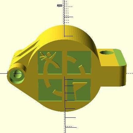 Geocaching Haustier Vorhängeschloss Vorformling Geocache Container Box Schließfach DIY 3D print model - Mito3D