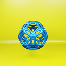 geodesic dome ball - parametric fun toy fidget easy print architecture cool prints art dog cat high 3d print model - Mito3D