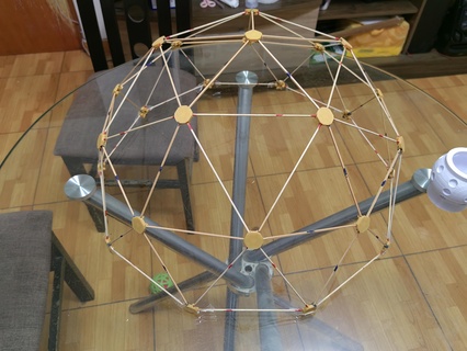 geodesic dome f2 dome  3d print model - Mito3D