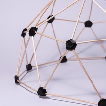 una cupola geodetica architettura 3d print model - Mito3D