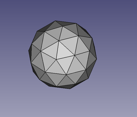 geodésico esfera poliedro geod sico esférico 3d print model - Mito3D