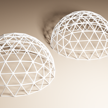géodésique architecture 3d print model - Mito3D