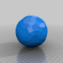 geometrisch Ball aktualisiert Buckyball Kunst 360 Dodekaeder Globus Mathematik Modell parametrisch pi Polyeder Tetraeder 3d print model - Mito3D