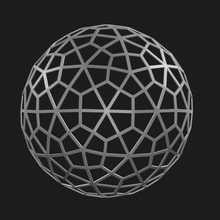 geométrico pelota juguete 3d print model - Mito3D