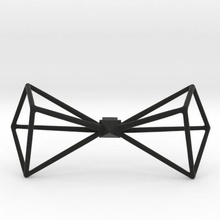 geometric bow tie fashion men art design accessories 3d print model - Mito3D