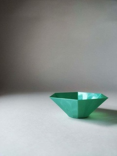 geometric bowl decor 3d print model - Mito3D