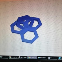 geometrica del cellulare stand gadget art 3d print model - Mito3D