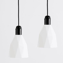 geometric lamp home decor design geometry ikea lampshade minimal nordic 3d print designer 3d print model - Mito3D