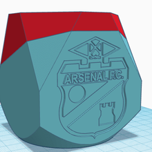 geométrico companheiro arsenal sarandi futebol clube 3d print model - Mito3D