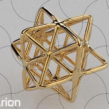 geometric model 005 jewelry chinese ball power geometry sphere ornament metal spiral life fine pendant gold decor print figure 3d print model - Mito3D