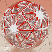 geométrico modelo 018 joyería joya pelota geometría esfera ornamento metal juguete multa colgante pendiente oro decoración impresión figura 3d print model - Mito3D