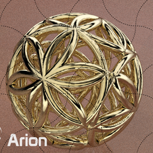 geometric model 020 jewelry ball power geometry sphere ornament metal toy fine pendant gold decor print figure jewel 3d print model - Mito3D