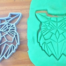 geometric owl 3d print model - Mito3D