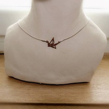 geometric pendant swan origami type jewelry anycubic3d anycubic decoration portrait painting art artisan 3d print model - Mito3D