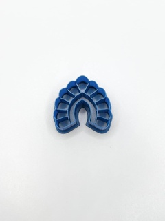 geometric polymer clay cutter flower c polymerclay 3d print model - Mito3D