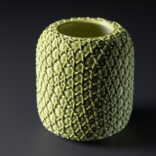 geometric pot home plant design decor 3d print model - Mito3D