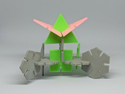 geometrico forma costruttori gioco costruzione giocattoli 3d print model - Mito3D