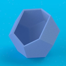 geométrica almacenamiento geometría art solidwoks 3d print model - Mito3D