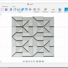 geometrik resim sanat 3d print model - Mito3D