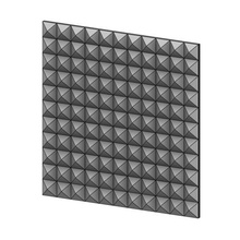 geometrical square diamond pattern panel 3d print model wall lattice 3dpanel carving grille ironwork jewelry chocolat sheetmetal pastry artcam moldings plaster relif geometric shape abstract art 3d print model - Mito3D