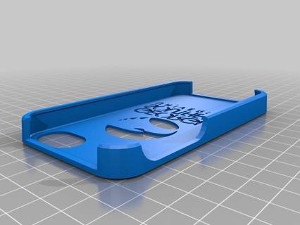 Georgia Süd Universität iPhone Fall Mantel angepasst Zubehör 3d print model - Mito3D