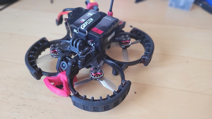 geprc sinema robotu 30 iniş dişliler ayarlamak fpv uçan göz cinewhoop stl 3d gep ct30 3d print model - Mito3D