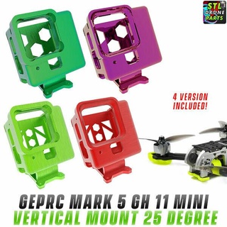 geprc mark5 hd gopro herói 11 mini vertical monte 25 grau marca 5 3d print model - Mito3D