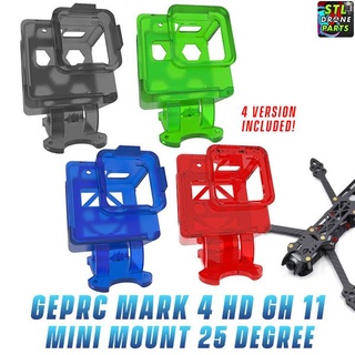 geprc mark 4 hd gopro hero 11 mini mount 25 degree mark4 3d print model - Mito3D