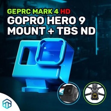 geprc Kennzeichen 4 hd Held 9 montieren + tbs Gadget GEP rc mark4 gopro Profi Filter 3d print model - Mito3D