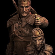 Geralt 3d impression 3d print model - Mito3D