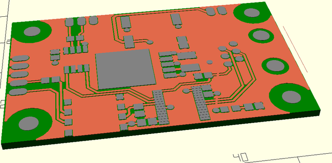 gerber file convertitore openscad edifici strutture architettura Casa 3d print model - Mito3D