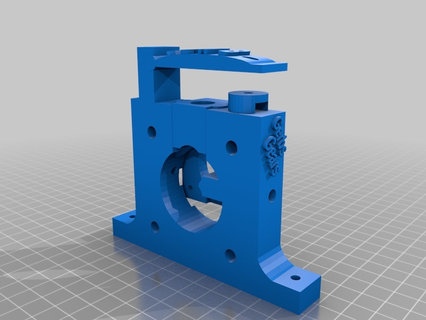 gerbs dual motor bowden extruder 3d printer extruders 3d print model - Mito3D