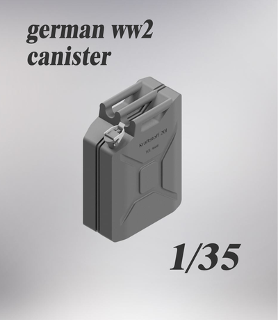 german canister ww2 1 35 diorama modellbau scalemodel 3d print model - Mito3D