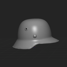 german kriegsmarine helmet ww2 grenade ww1 military war soldier resin pla printed 3d print model - Mito3D